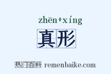 真形是什么意思的图片